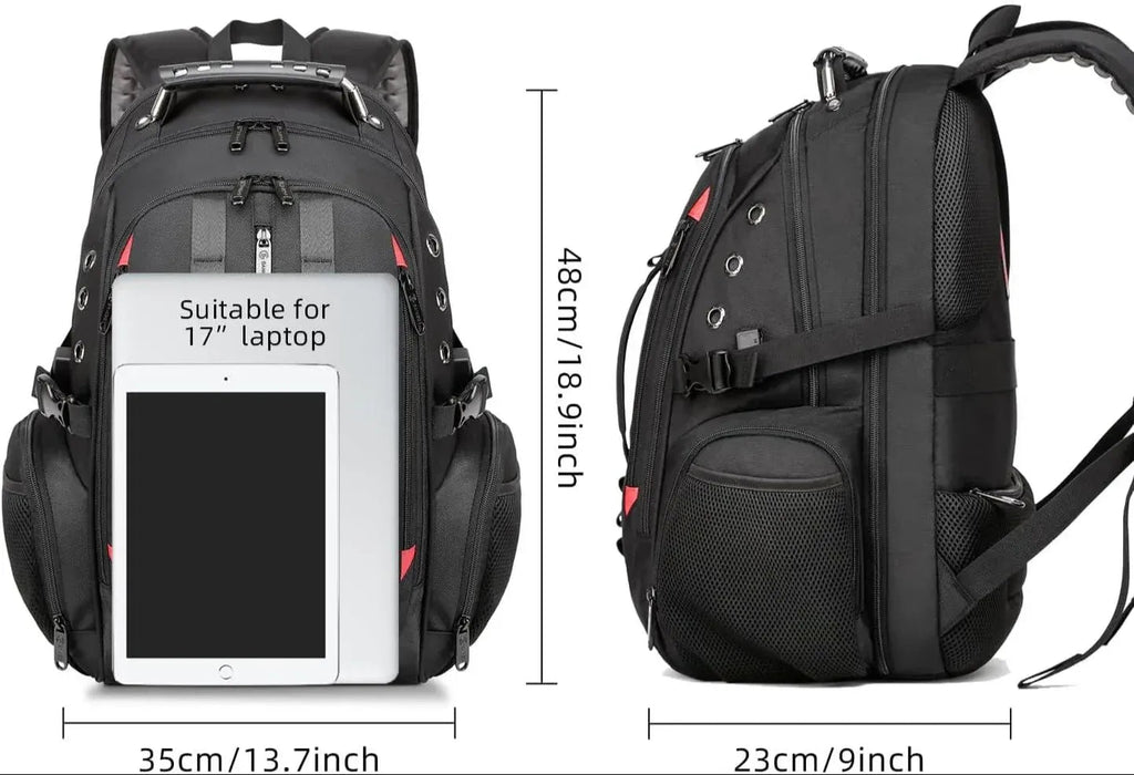Men's Oxford Backpack – Structured Travel Carry