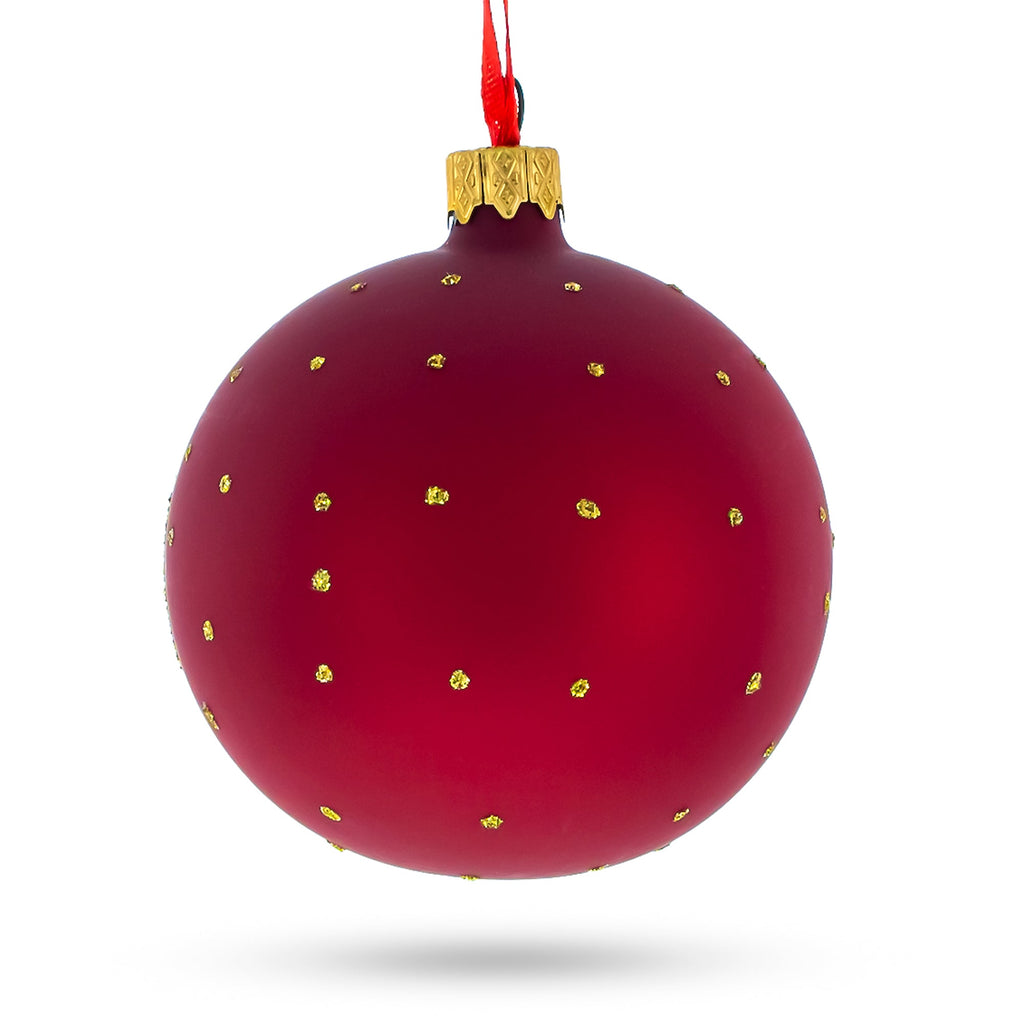 Real Estate Agent Glass Ball Christmas Ornament 3.25 Inches